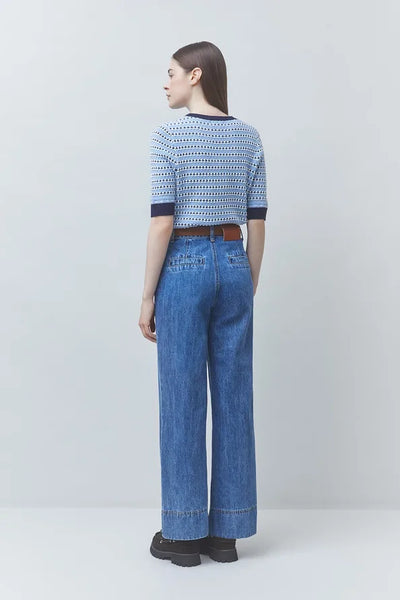 Chapel blue sweater