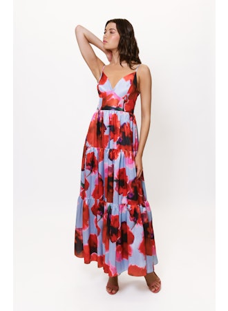 Russo blot floral dress