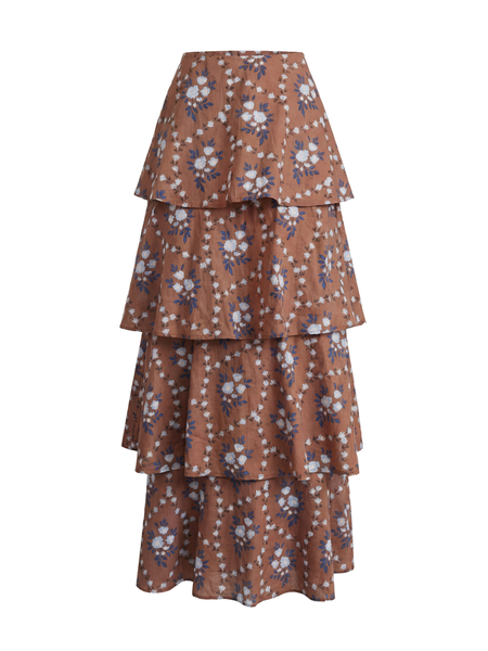 Brenda tiered skirt