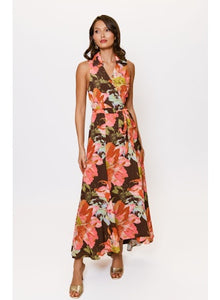 Vela wrap dress