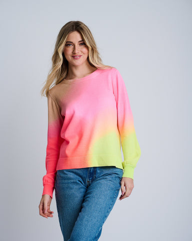 Color haze sweater
