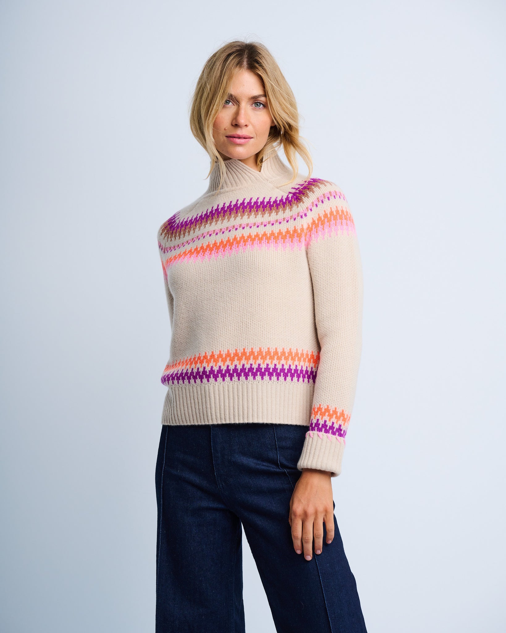 Fireside latte sweater
