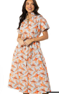 Bria Pheasant Dress