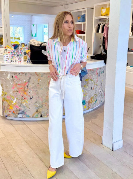 Mia Multi Stipe Shirt