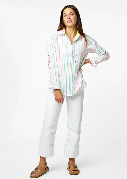 Mia Multi Stipe Shirt