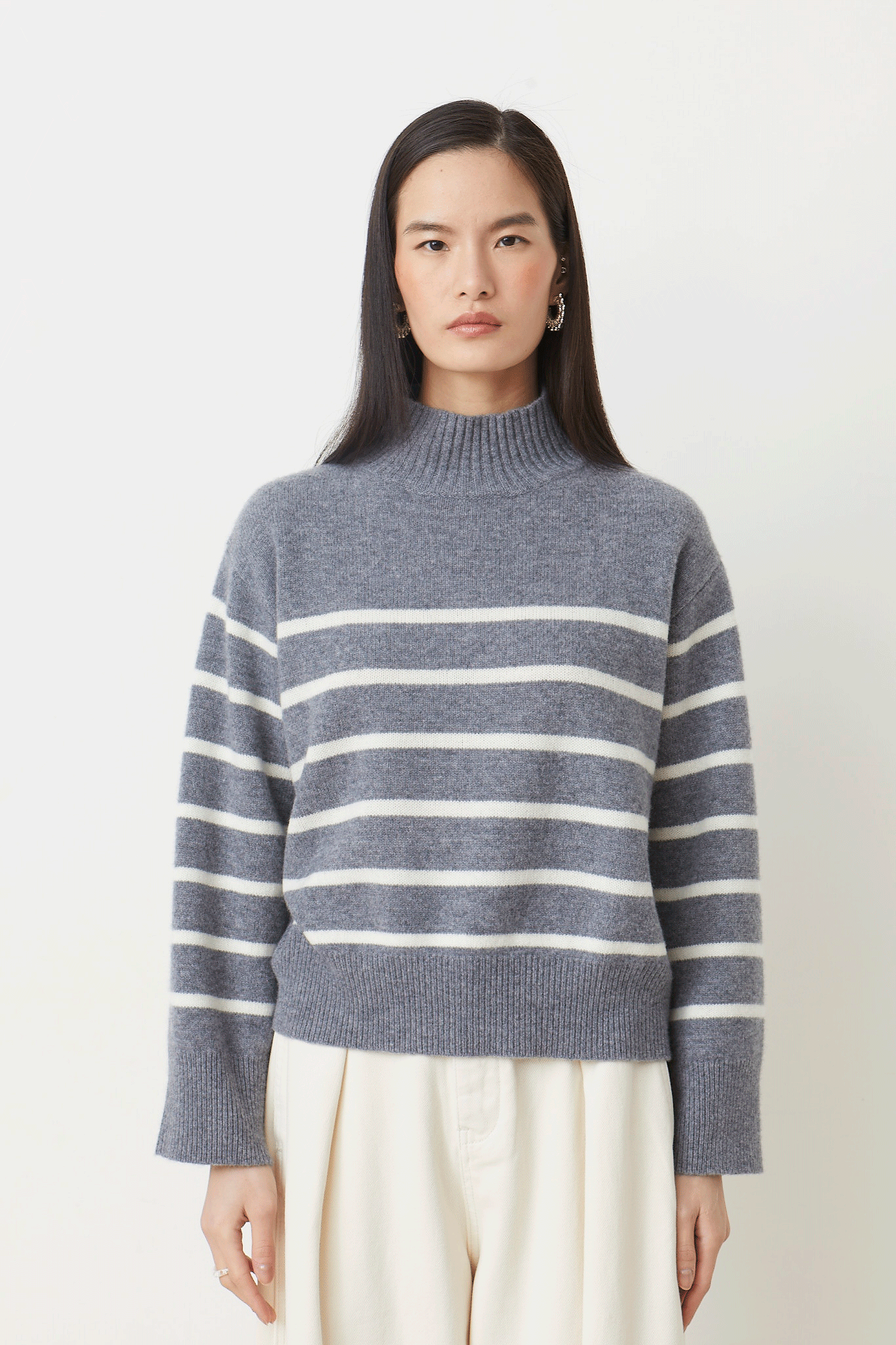 Phoebe striped sweater