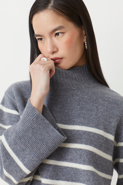 Phoebe striped sweater