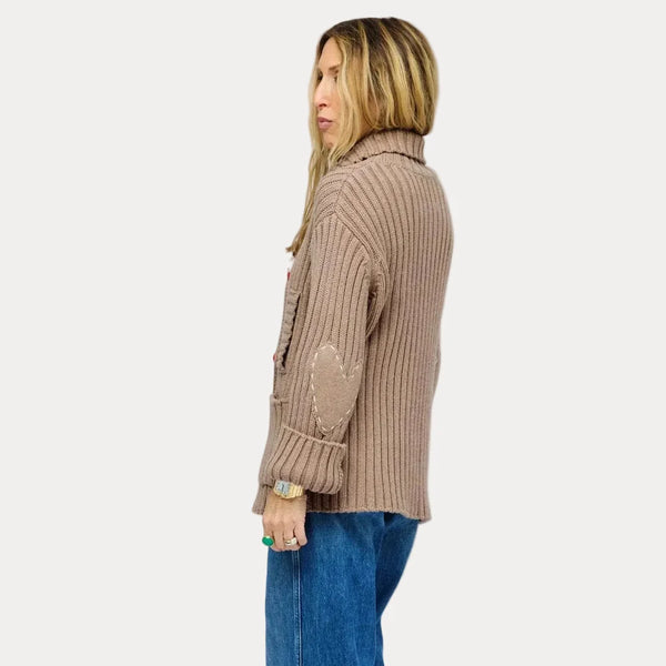 Brooklyn girl sweater jacket