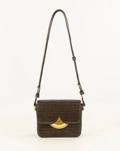 Lizard box bag