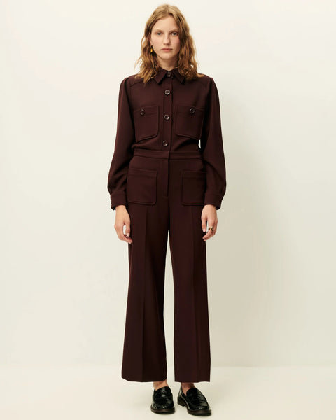 Brown whiskey trouser