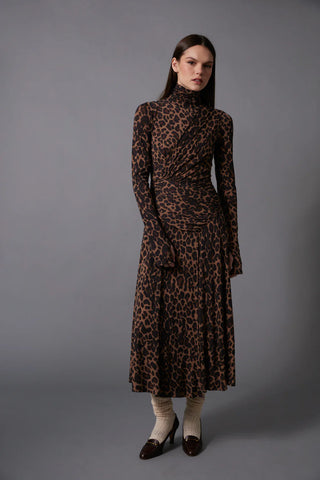 Leopard turtle dress