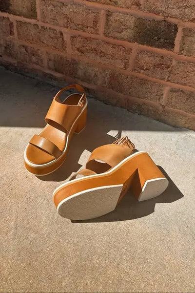 Tan antelope saddle - Chosen womens apparel