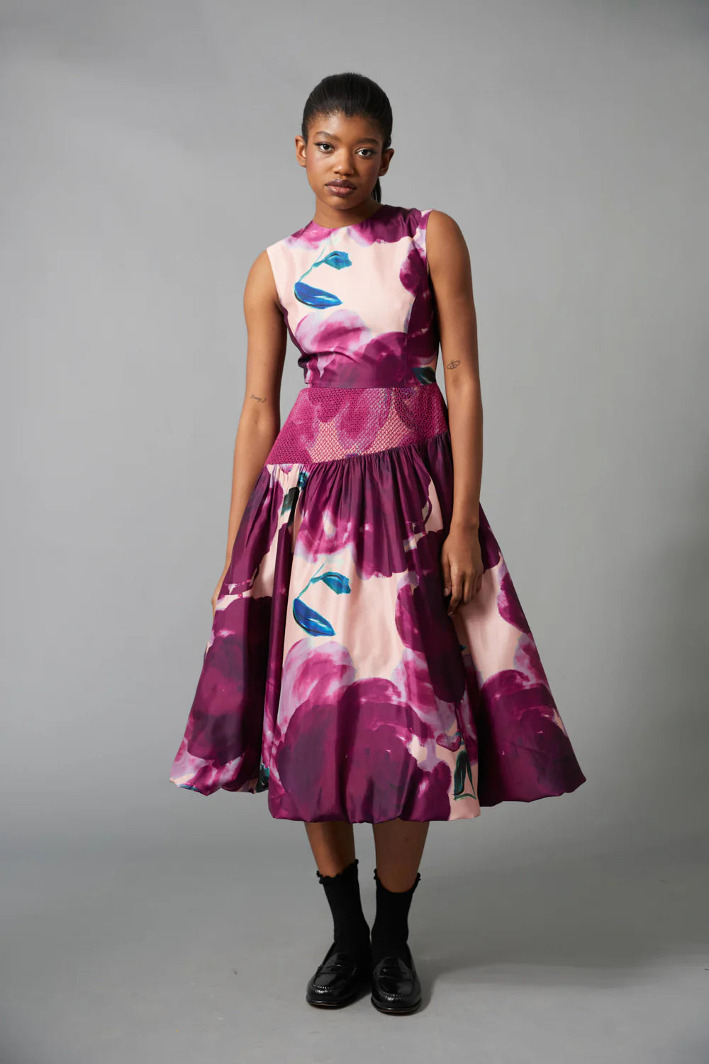 Glory bubble midi dress