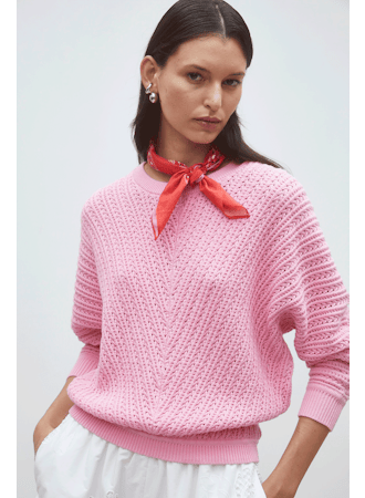 Bubble gum pink sweater - Chosen womens apparel