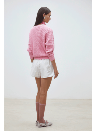 Bubble gum pink sweater - Chosen womens apparel