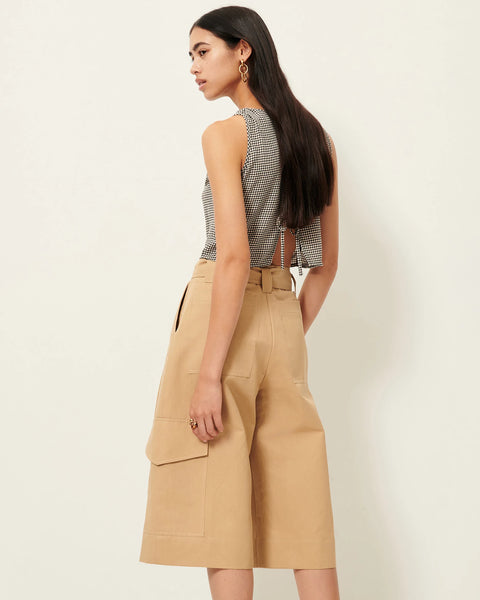 Khaki Bermuda shorts - Chosen womens apparel