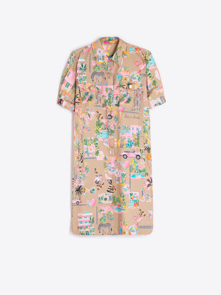 Safari cargo dress