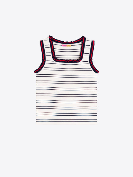Red white a striped tank