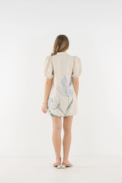 Lavender fields mini dress