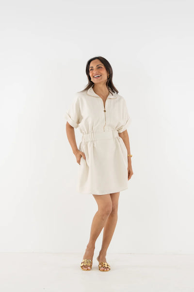 Palmer poplin dress