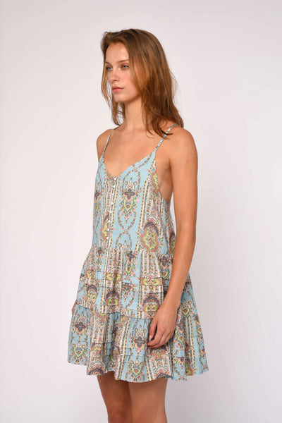 Rocco blue mini dress