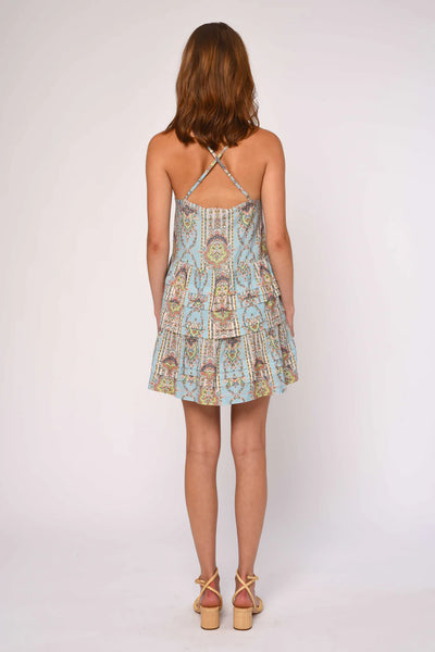 Rocco blue mini dress