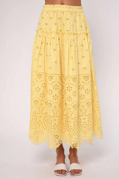 Sunlight eyelet skirt