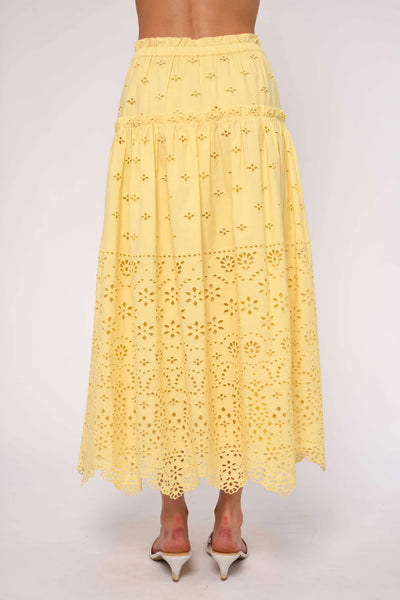 Sunlight eyelet skirt