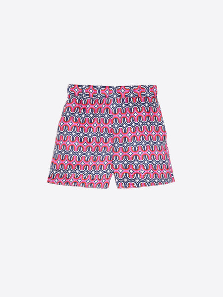 Silk scarf shorts