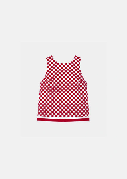 Tiffany checkered top
