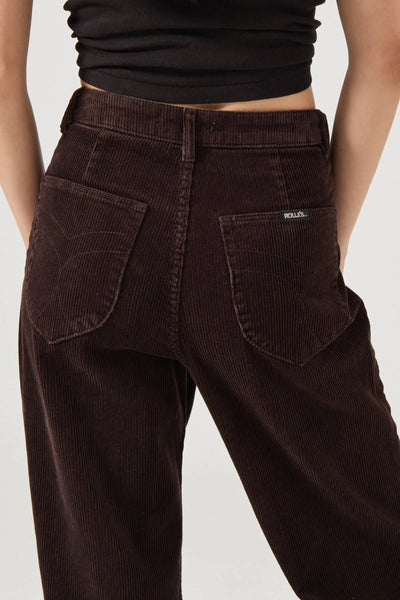 Chocolate cord sailor pants