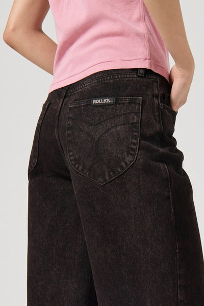 Chocolate denim jeans