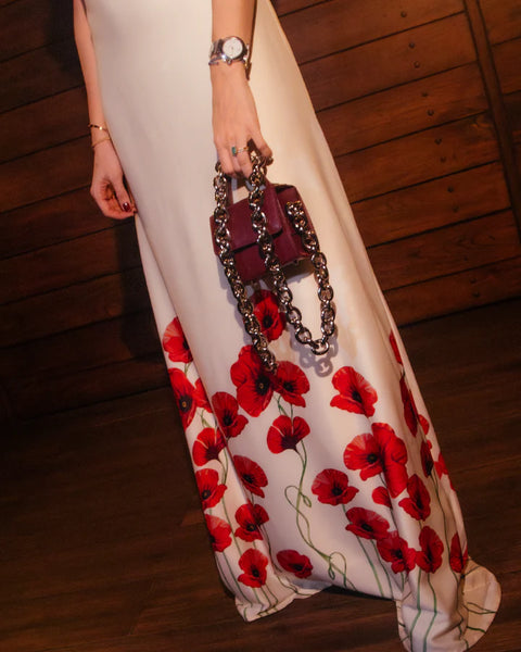 Beatris poppy garden dress