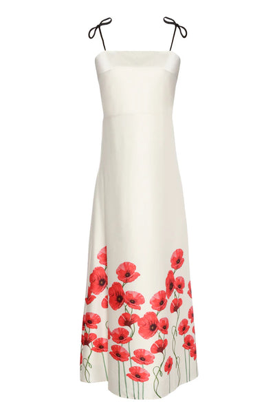 Beatris poppy garden dress
