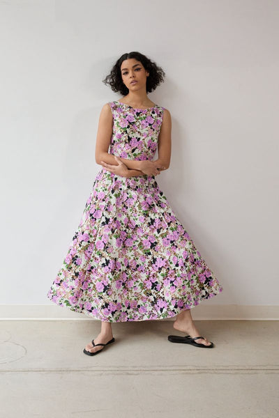 Flared frock dress