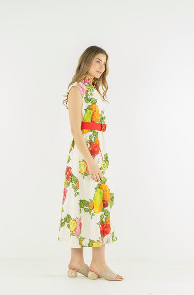 Roma trellis dress