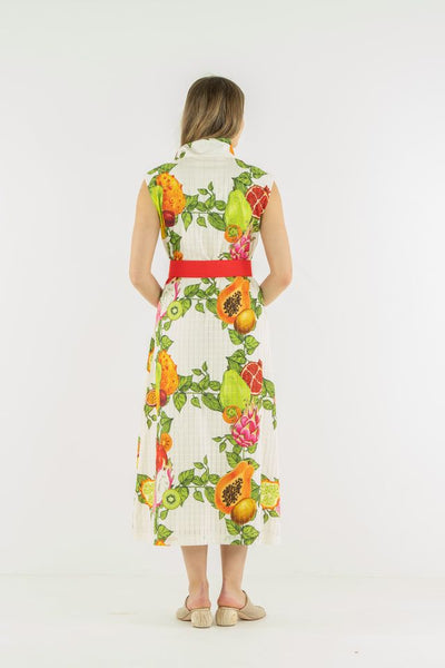 Roma trellis dress