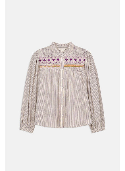 Louise striped blouse