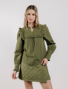 Olive skirt