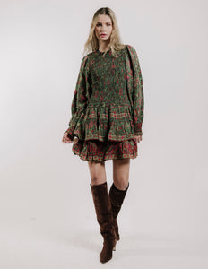 Ivey floral mini dress
