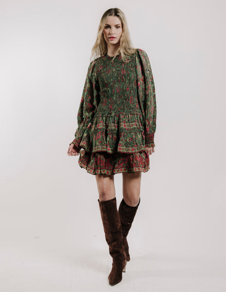 Ivey floral mini dress