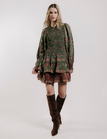 Ivey floral mini dress