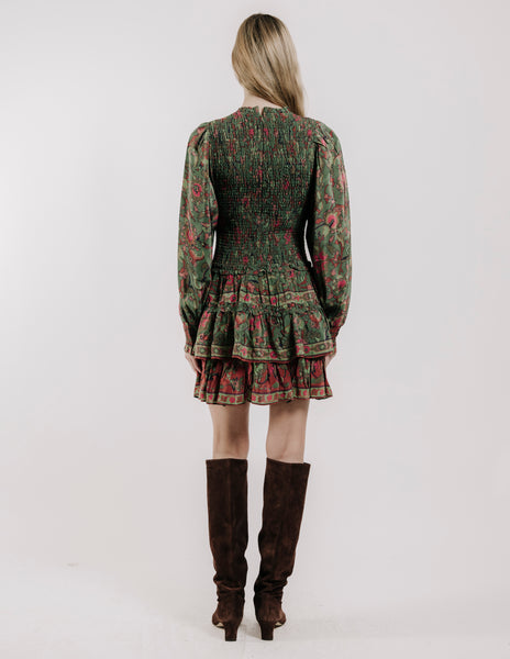 Ivey floral mini dress