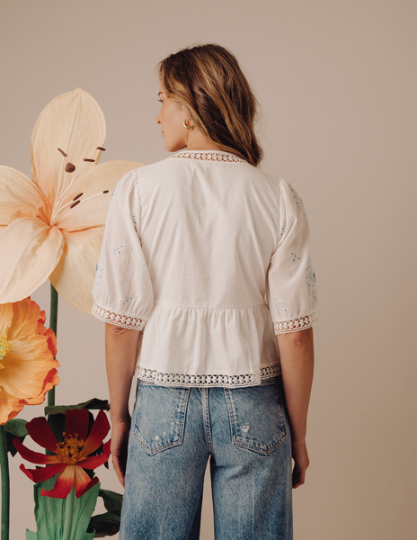 Forget me knot top
