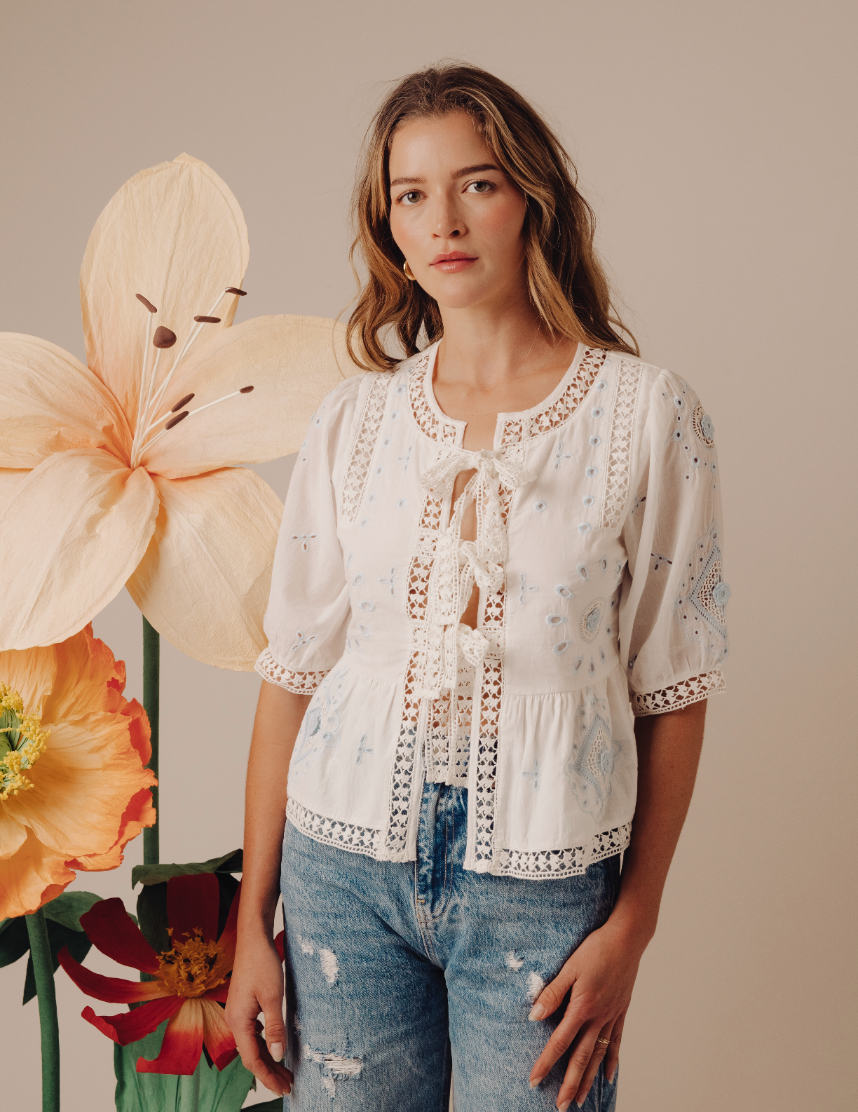 Forget me knot top