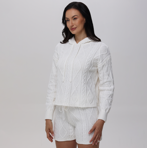 Sutton cable cord knit set