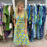 Bria Gingko Garden Dress