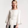Whitney Wrap Top Oyster