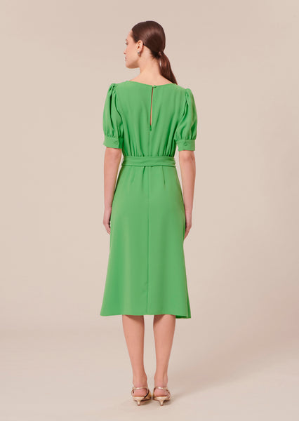 Neverland green midi dress