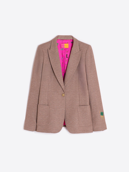 Hillary Blazer Tan